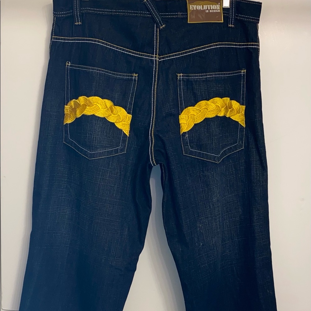 Evolution In Design Men’s Denim Jeans - Picture 5 of 7